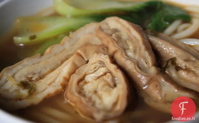 Intestino di maiale stufato