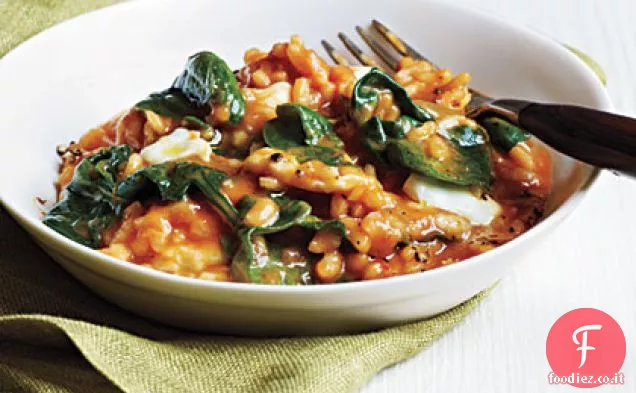 Risotto al Pomodoro e Mozzarella