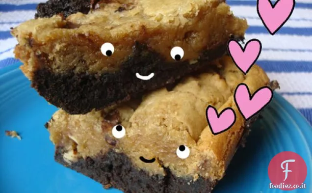 Cakespy: Biondo-sormontato Brownies