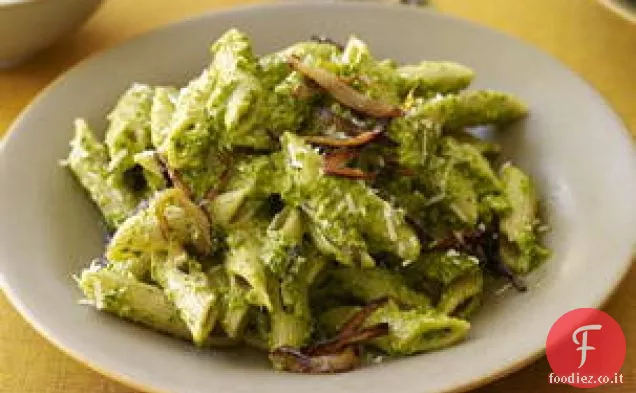 Pasta Con Pesto di Nocciole e spinaci