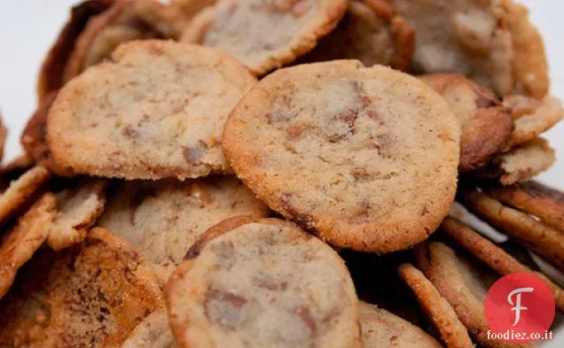 Biscotti al cioccolato al latte con Zenzero e caramello