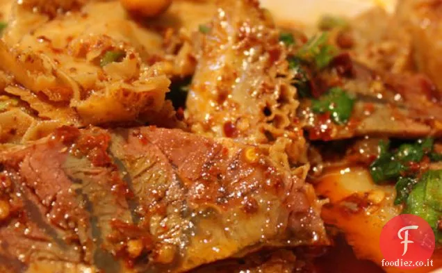 Marito e moglie Polmone fette (o petto e trippa)