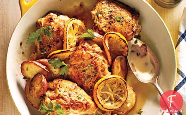 Pollo al limone Meyer