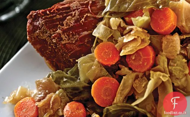 Canale irlandese Carne in scatola e cavolo