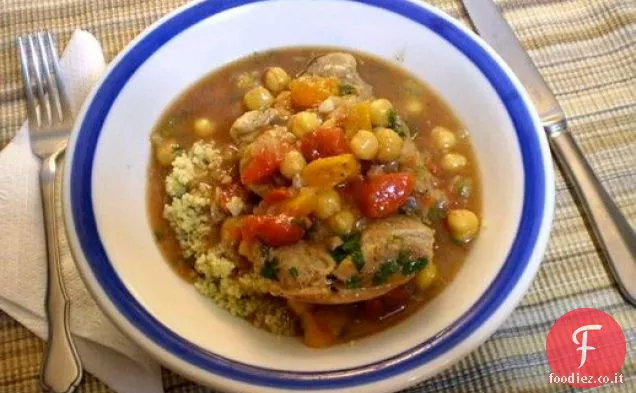 Sano e delizioso: Tagine di pollo 30 minuti