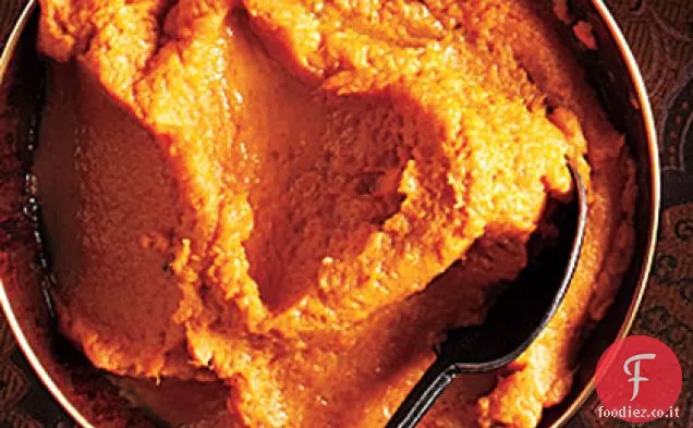 Burro rosolato Bourbon Purè di patate dolci