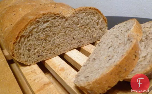 Cottura del pane: Segale con cumino e lino