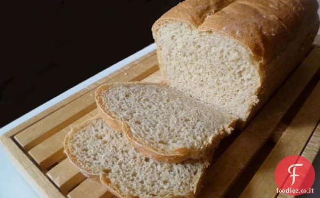 Cottura del pane: pagnotta di avena e grano