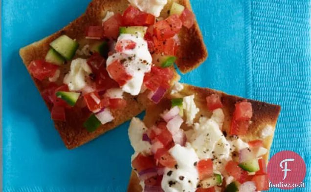Nachos greci con Feta