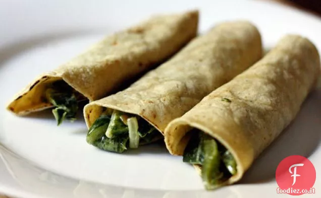 Cena stasera: Tacos de Rajas con Crema