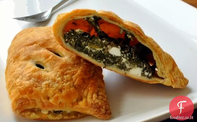 Torte a mano in stile Spanokopita