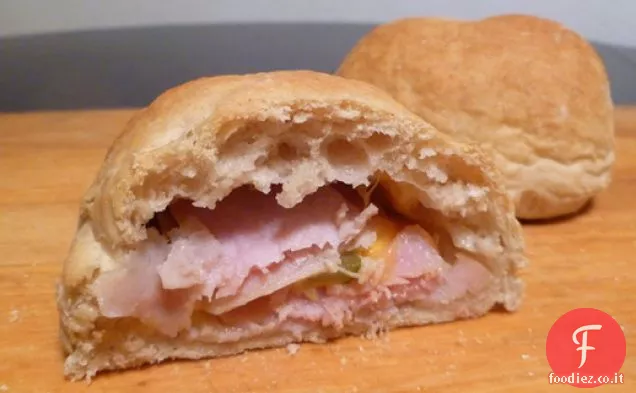 Cottura del pane: panini al formaggio Indiana
