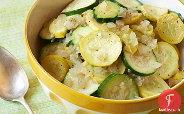Zucca saltata e Zucchine
