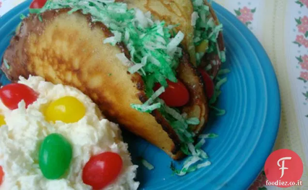 Cakespy: Pasqua Candy Dessert Taco piatto
