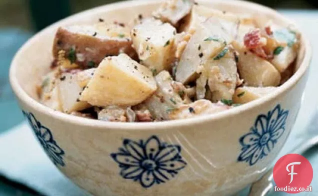 Insalata di patate arrosto con salsa di senape