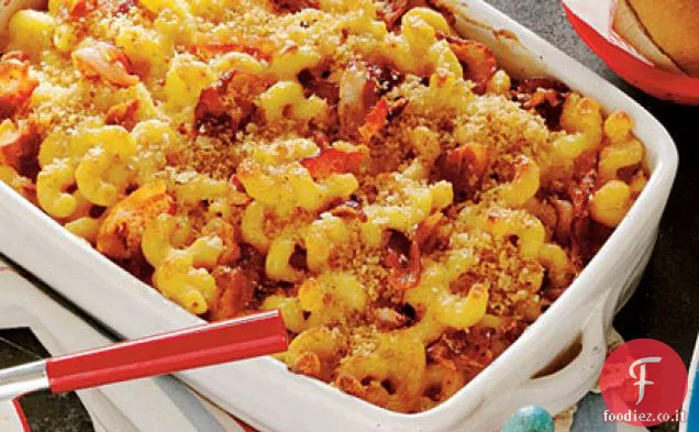 Chipotle-Pancetta Mac e formaggio