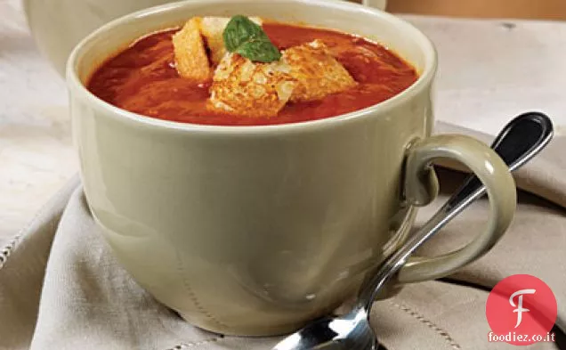 Zuppa di Tortellini al Pomodoro