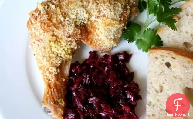 Mangia per otto dollari: cosce di pollo Mustardy