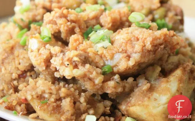 Maiale al vapore con farina di riso