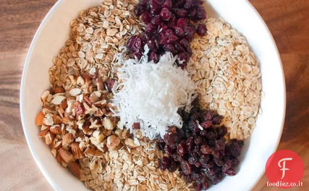 Muesli con noci e frutta secca