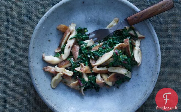 Ricetta bietola svizzera con burro Shiitake