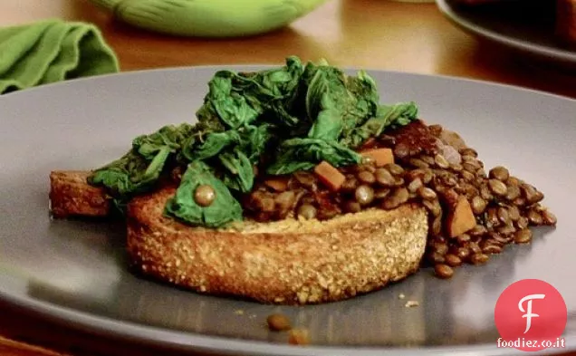 Cuocere il libro: Lenticchie alla brace