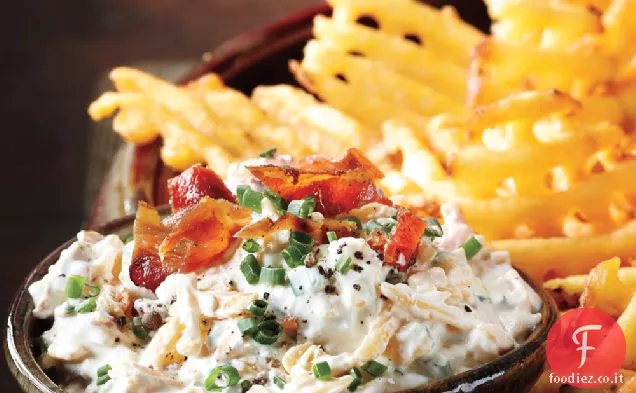 Dip di patate al forno caricato