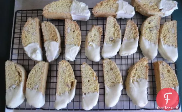 Biscotti al Cioccolato Bianco al Limone-Mandorla