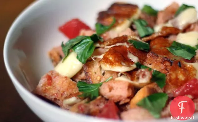 Panzanella di Ricotta alla griglia