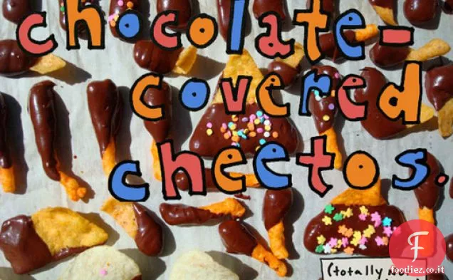 Ghepardi ricoperti di cioccolato