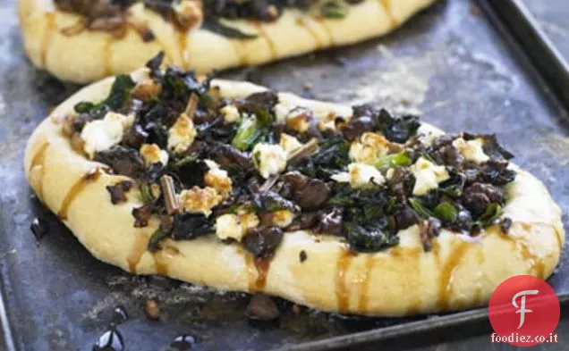 Pide di agnello e bietole