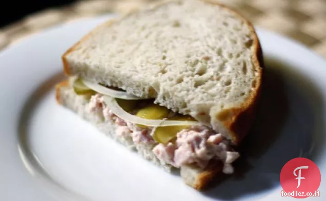 Cena stasera: panini con insalata di prosciutto alla diavola