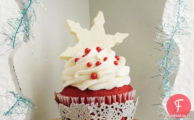 Cupcakes di velluto rosso