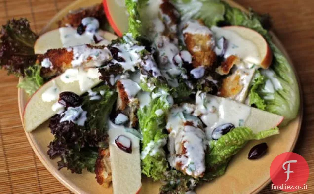 Insalata croccante di pollo e mele