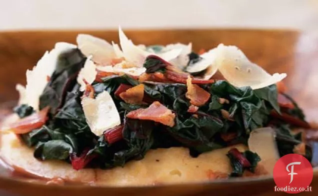 Pancetta e Bietola con Polenta Morbida