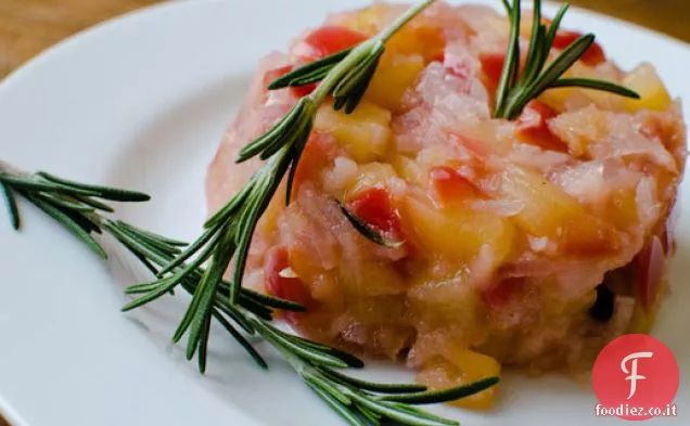 Chutney di mele e Rosmarino