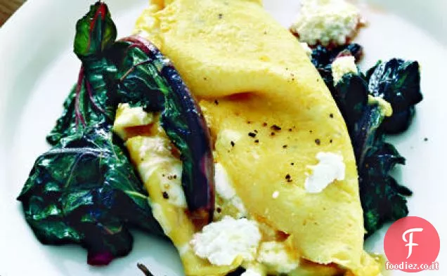 Frittata di Ricotta con Bietole