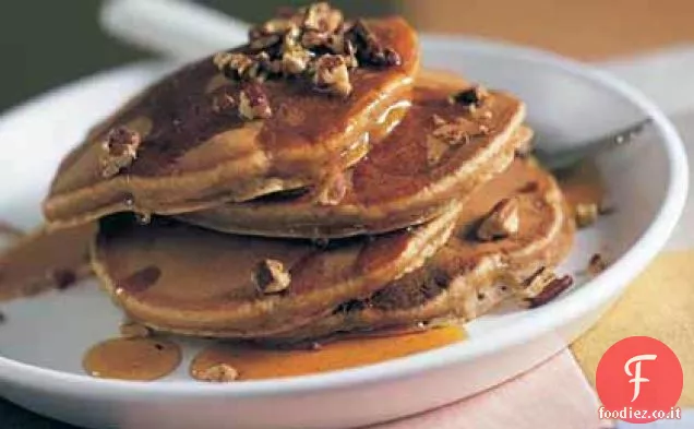 Frittelle di patate dolci-Pecan