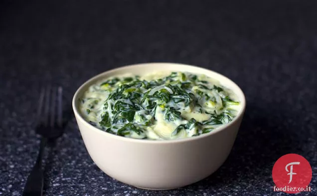 Crema di bietole e cipollotti