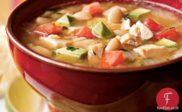 Zuppa di pollo del sud-ovest