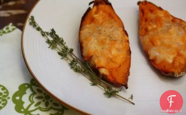 Mangia per otto dollari: patate dolci al forno due volte