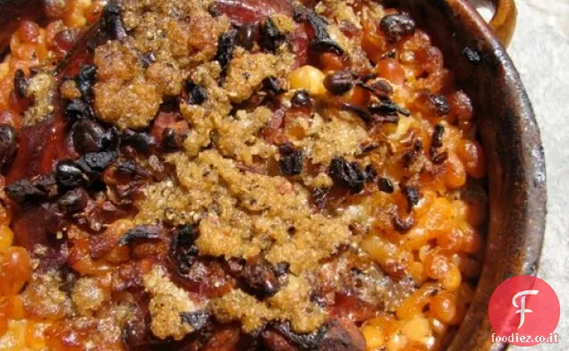 Fagioli al forno di acero