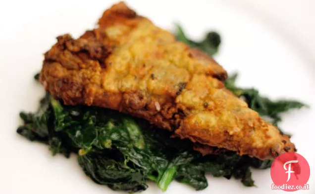 Cena stasera: filetti di pesce con sottopelo verde piccante