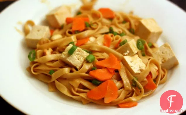 Cena stasera: Tagliatelle piccanti con Tofu (Dou Hua Mian)
