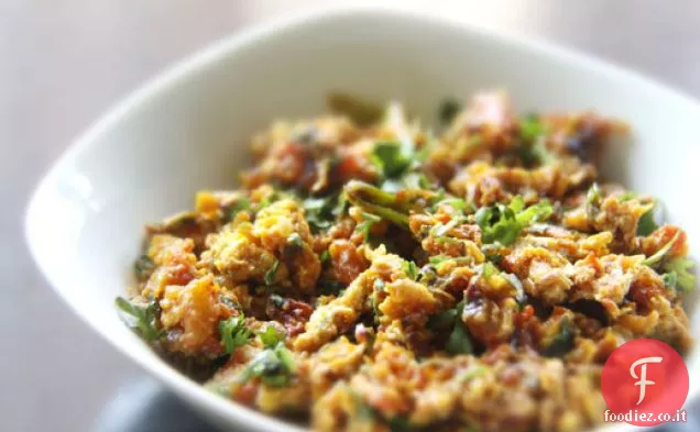 Anda Bhurji (Piccante indiano uova strapazzate)
