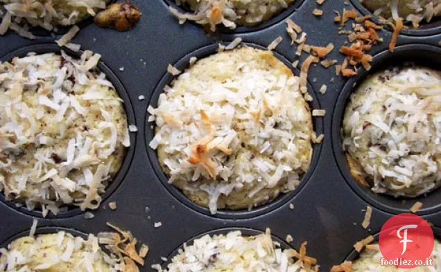 Muffin al cioccolato e cocco