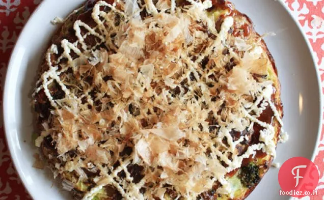 Okonomiyaki con zamponi