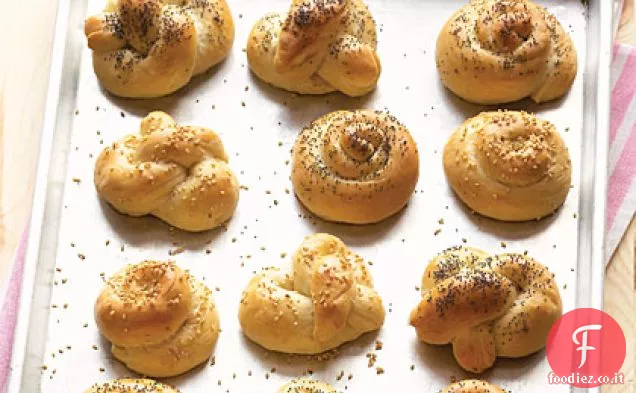 Panini burrosi per la cena