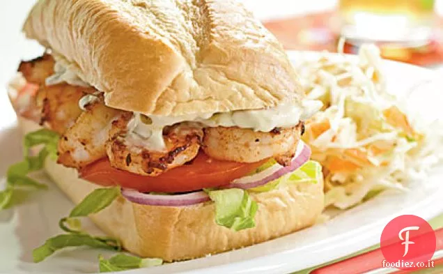 Gamberi scottati in padella