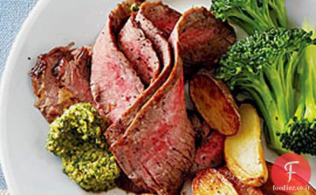 Bistecca alla griglia con Tapenade